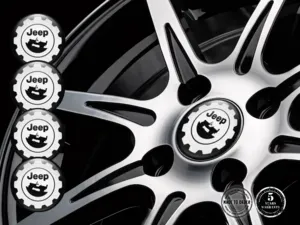 Jeep Adesivo Cupola Logo Design Silicone Pregiato